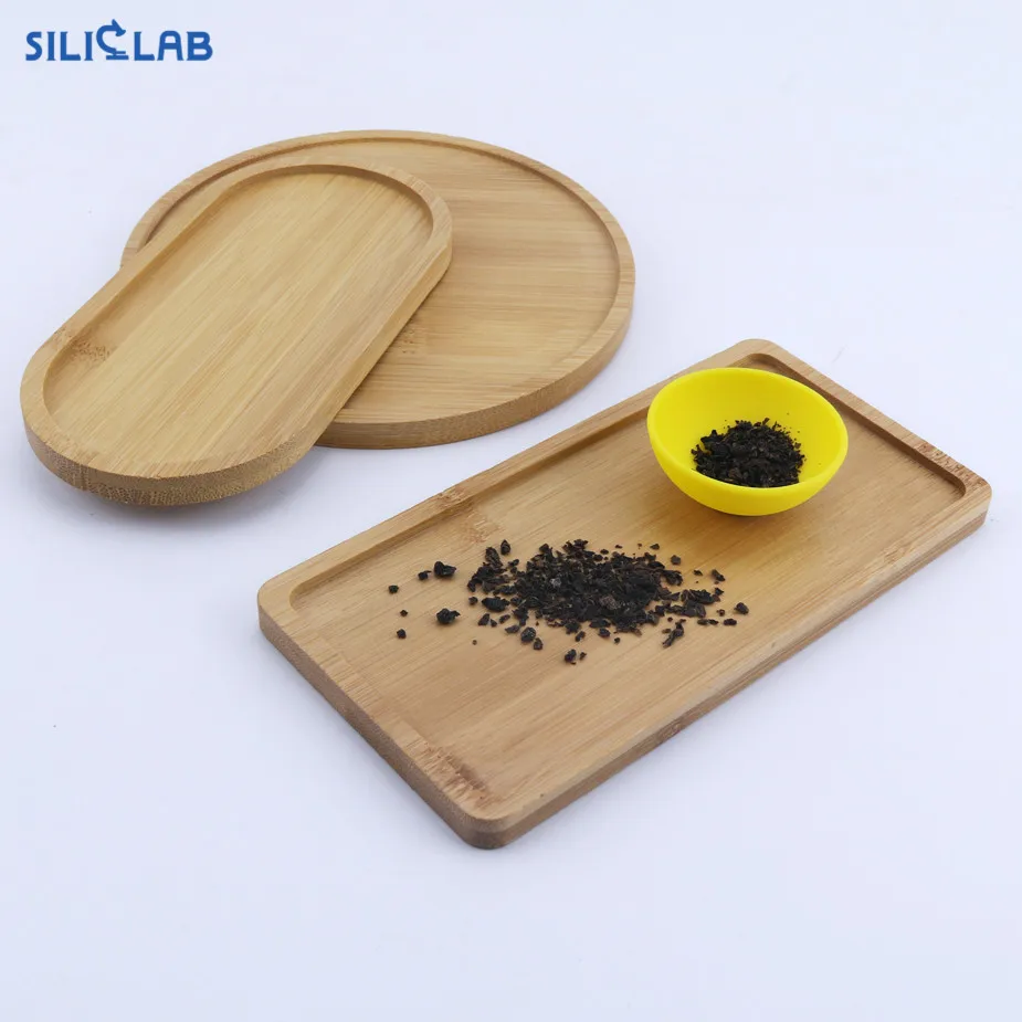 6,6*3,2 дюймов неотбеленные бамбуковые товары для магазина дыма настраиваемые подносы ручной работы