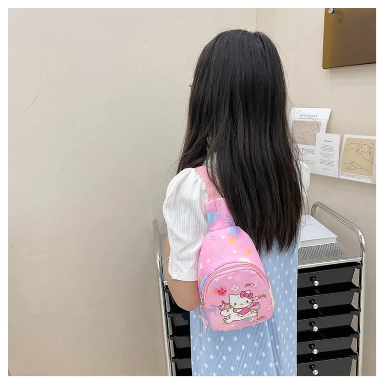 New Children's Bag Boys and Girls Small Backpack Fashionable Cartoon Shoulder Crossbody Bag