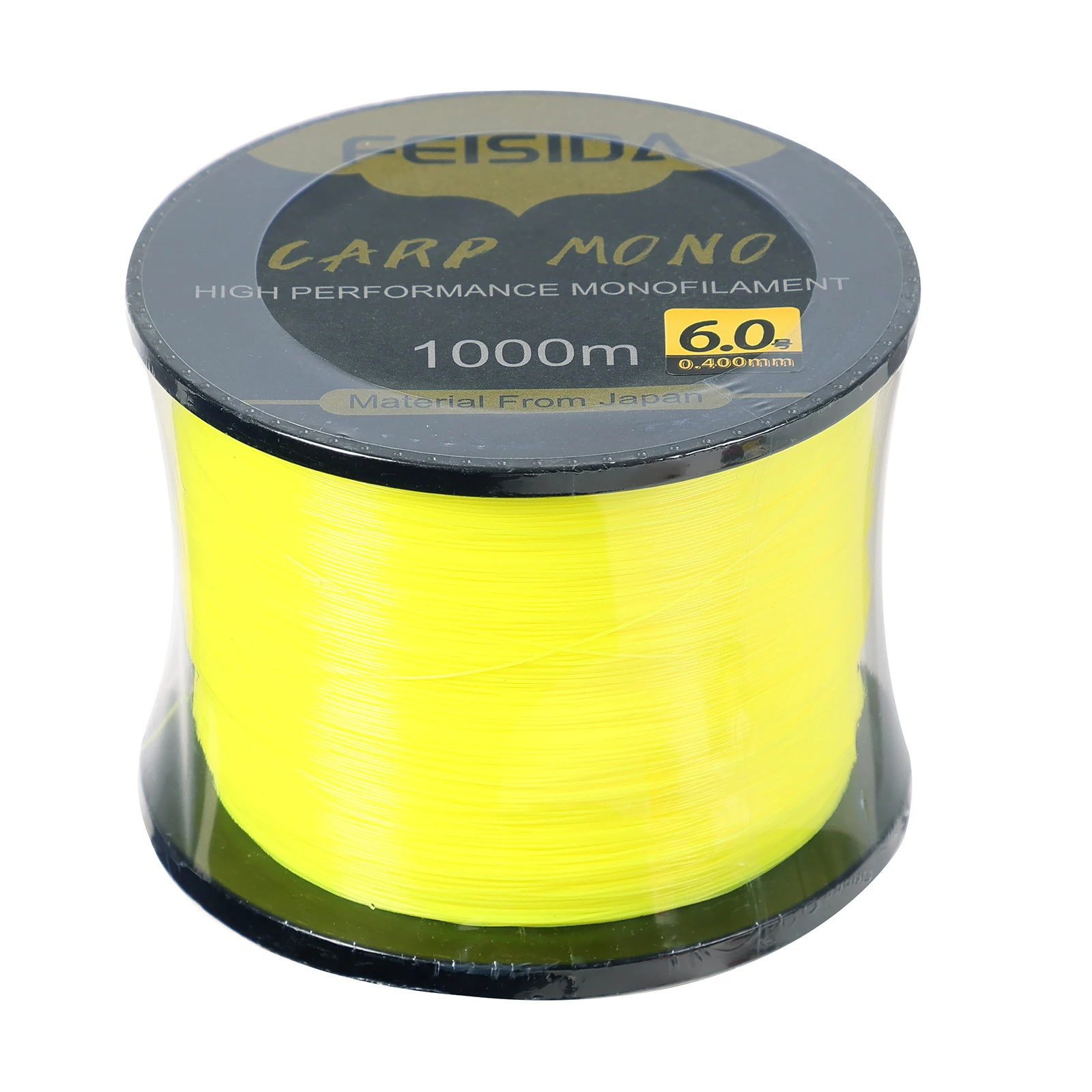 Feisida Fluorescent Yellow Nylon Carp Line