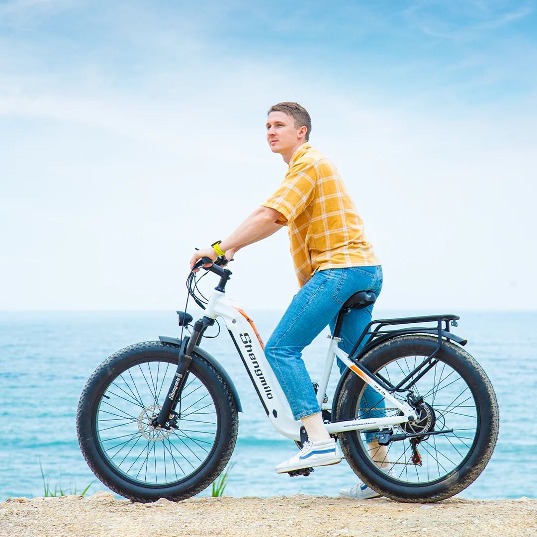 Shengmilo MX06 Step Through E-bike 48V 17.5AH SAMSUNG battery 90KM range