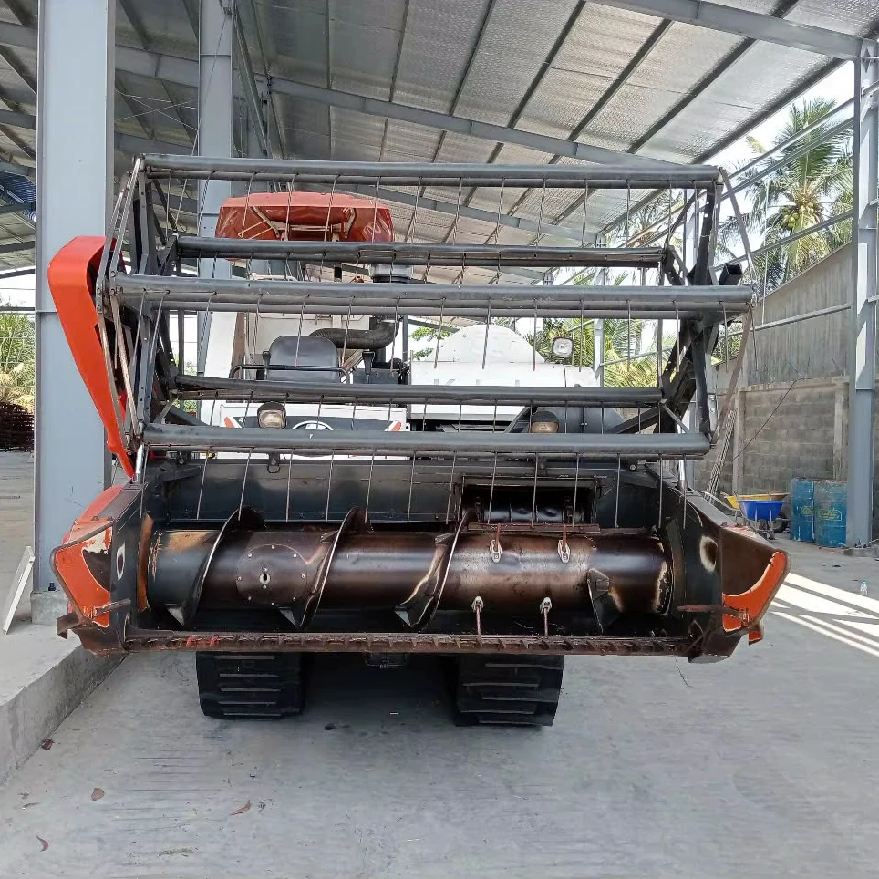 Used Combine Harvester DC 70 Plus 70HP Condition New Genuine Kubota Thailand - Hot Cheap Price