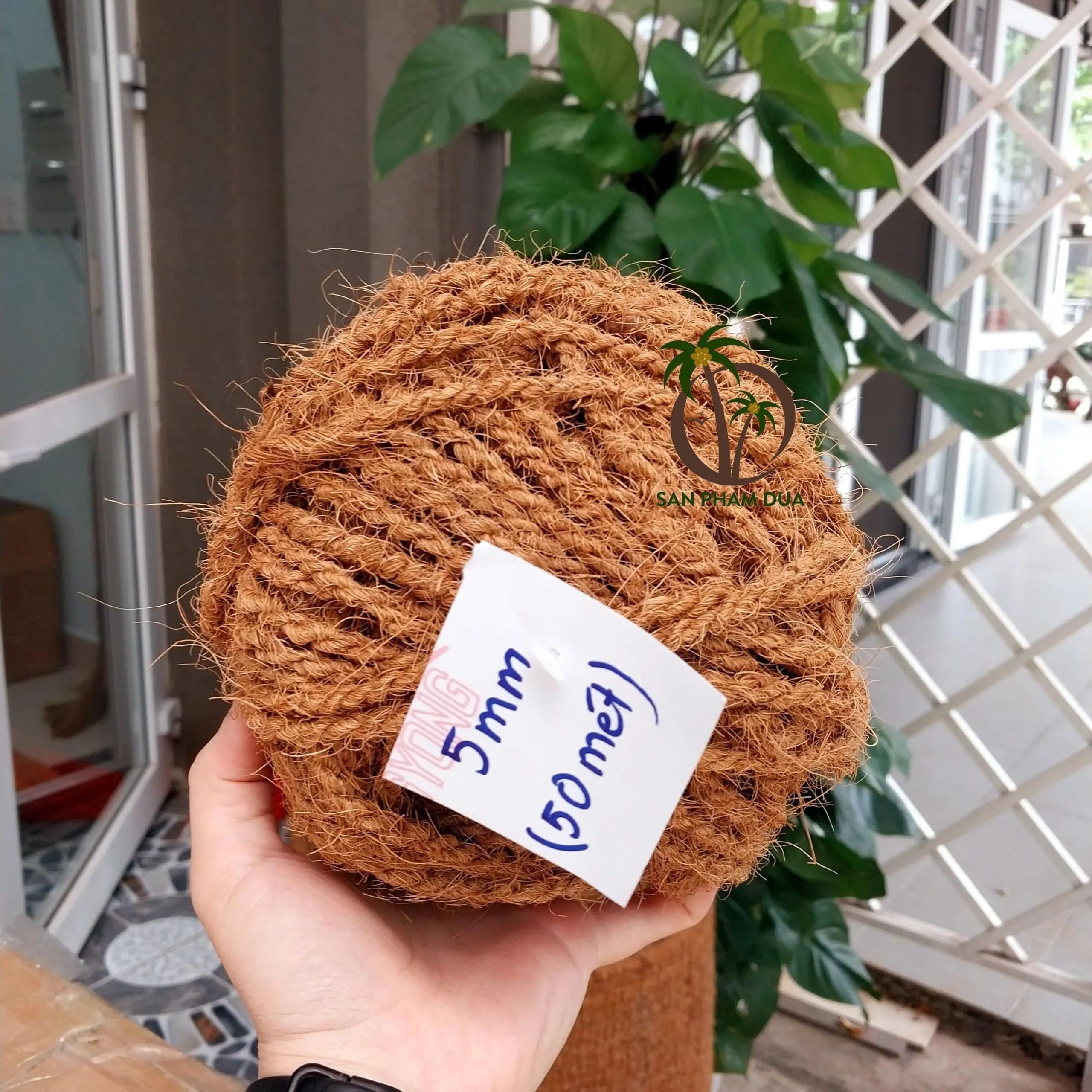 PRICE FACTORY COCONUT ROPE MADE in VIET NAM// MANUFACTURE COCONUT FIBER ROPE BRAND COCO -ECO
