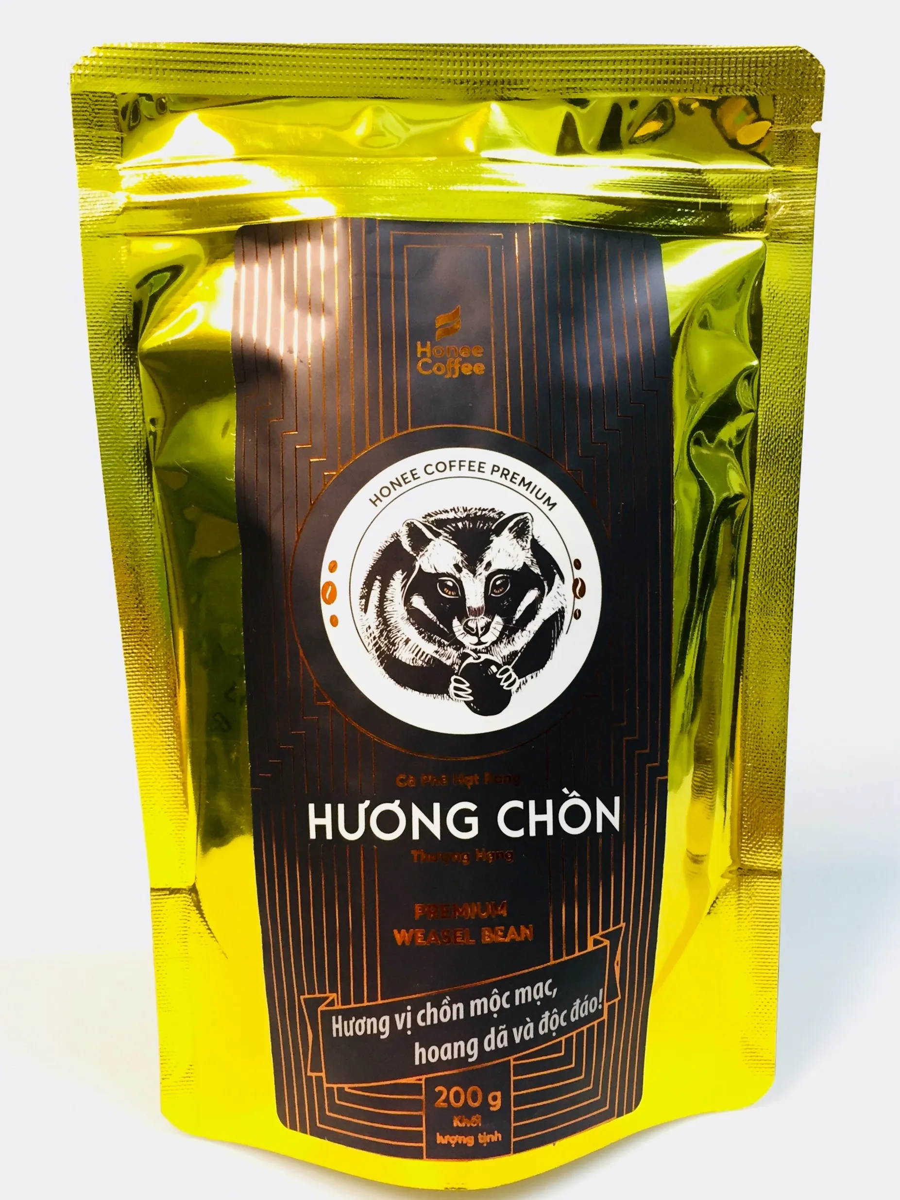 ベトナム HUONG CHON コーヒー Huong Chon Premium - 100% Pure Kopi Luwak Blend from Vietnam