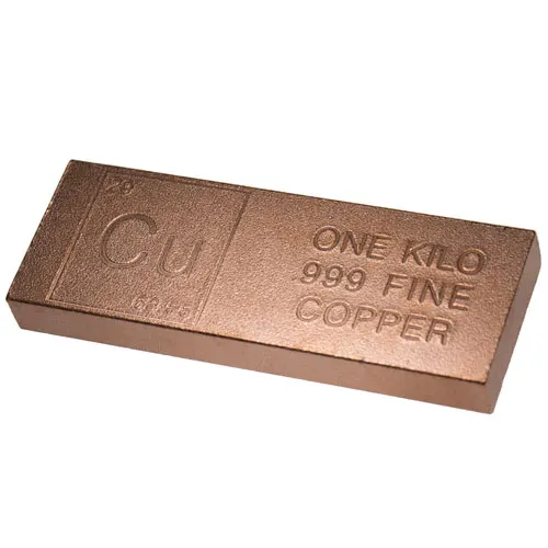 Copper Ingots/pure Copper Ingot 99.999/phosphorous Copper Ingots For