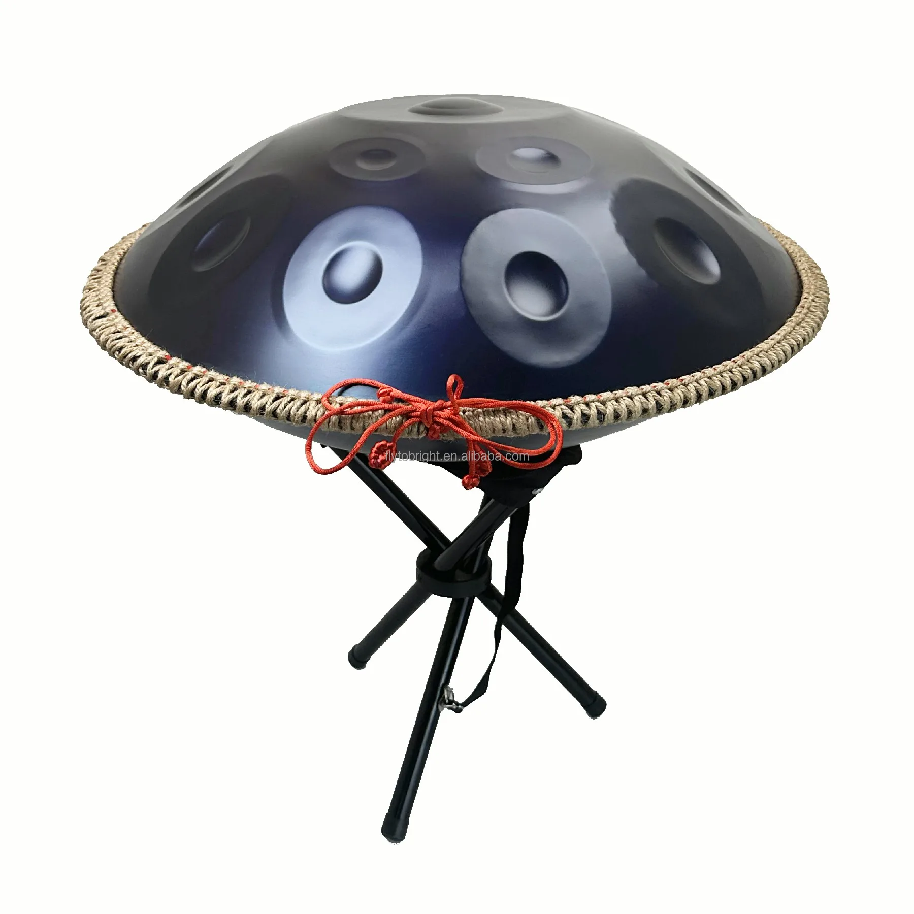 22inch Handpan Stainless Steel Drum Musical Instrument 12 Note D Krud ...