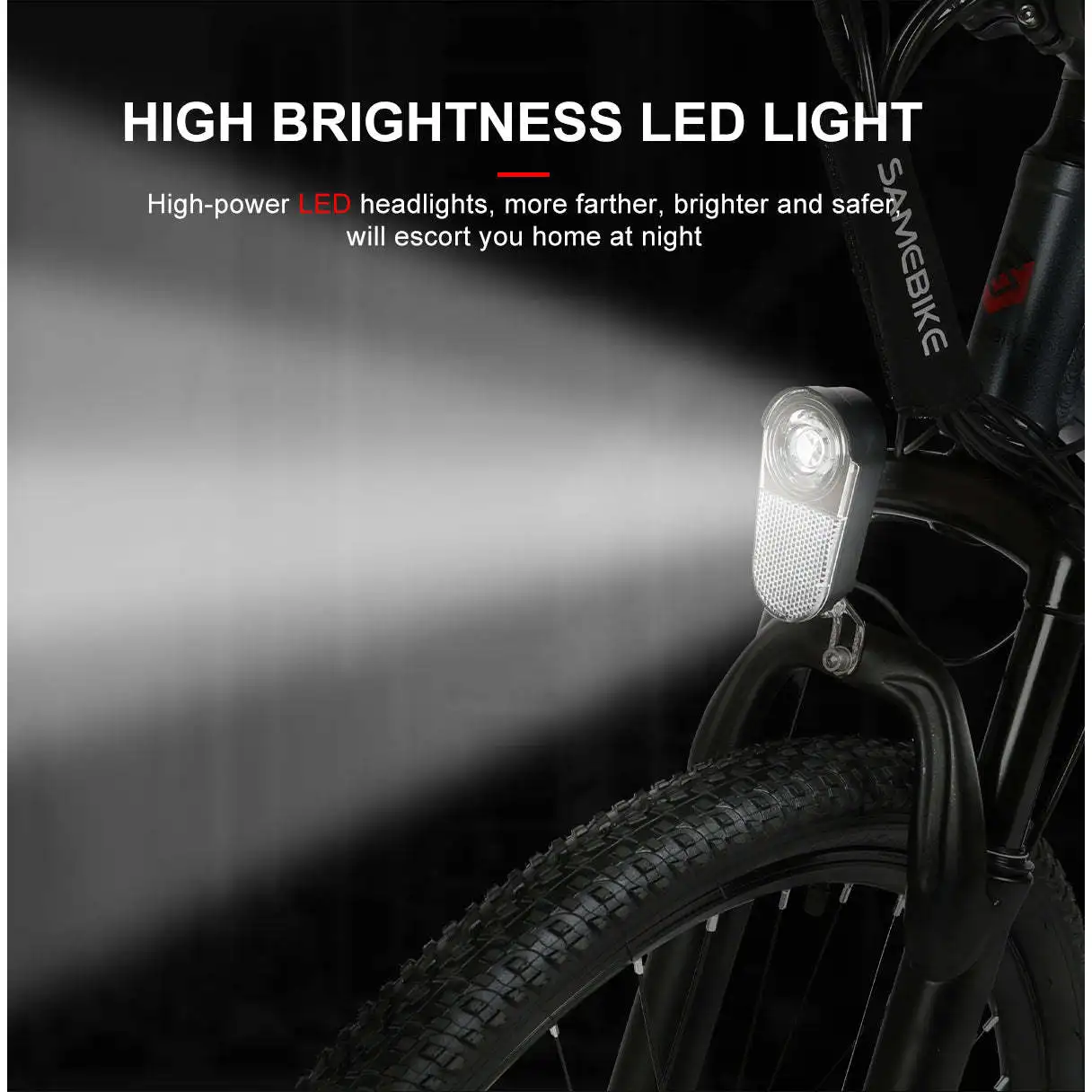 SY26-II Integriertes 48V 250W Hinterradnabenmotor-Elektro-Mountainbike mit Carbon-Aluminium-Rahmen, Scheibenbremssystem und 60 km Reichweite