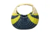 Navy Blue/Dark Blue and Neon Yellow/Lime (High Contrast)