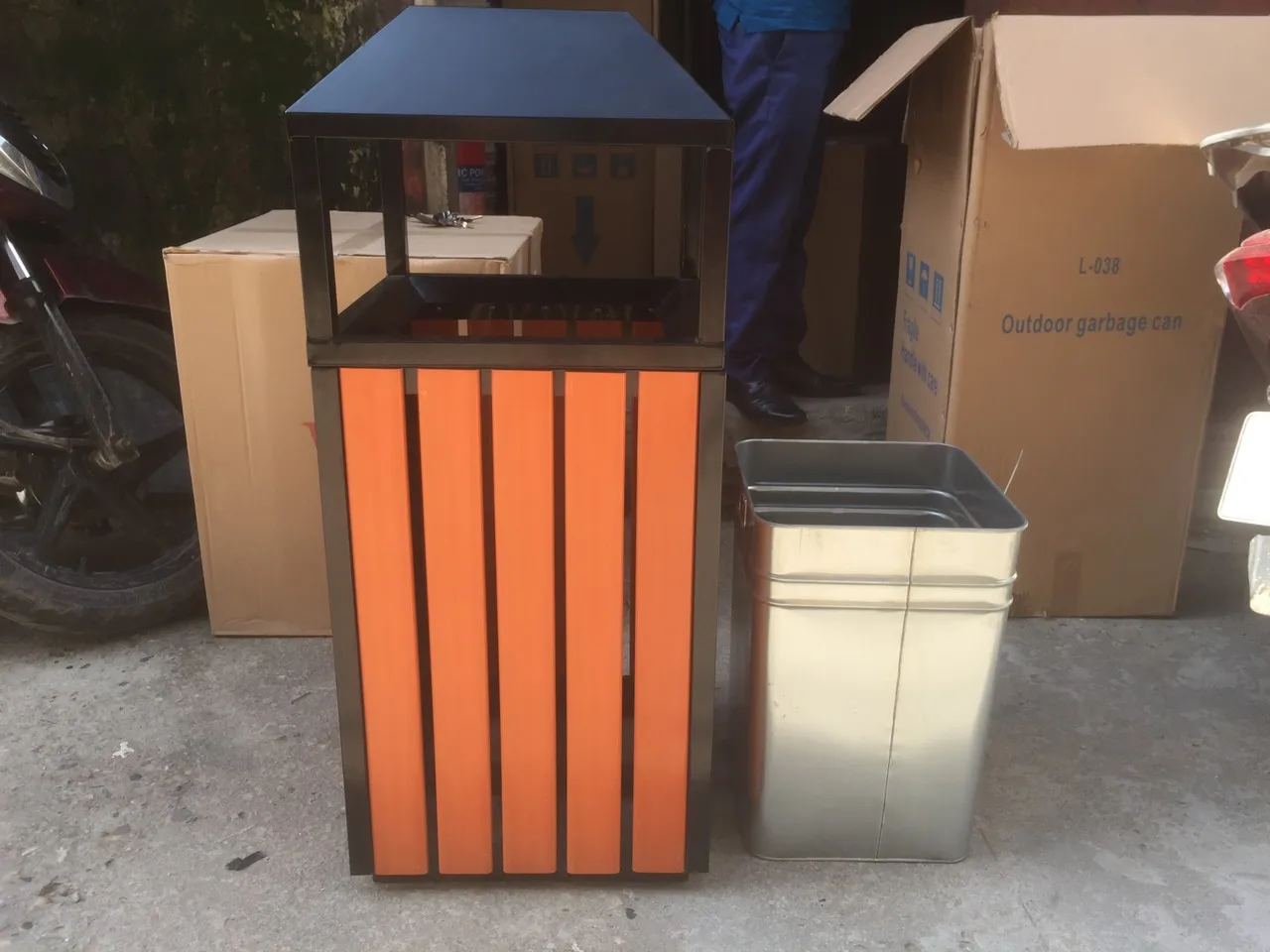 Hot Selling Outdoor Garden Compost Wood Bin With Cheapest Price