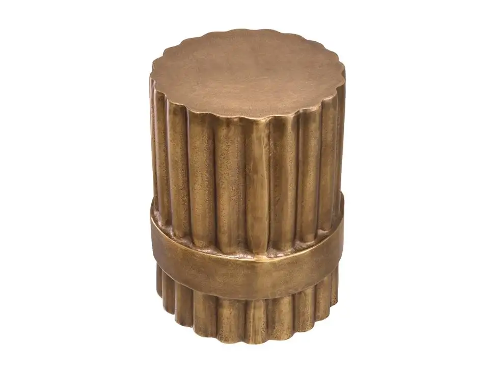 Modern Style Side Table/Stool Dual-Use Coffee Tables for Living Room Home Bedroom Kitchen or Gym-Decorative Round Feature