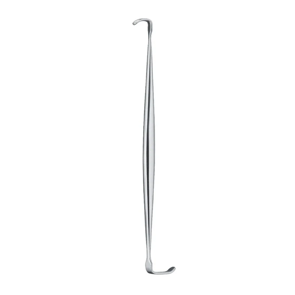 Ragnell Devis Hand Retractors Delicate Hooks 5.5\" High Grade Stainless Steel Vena Cava Surgery Retractor Forceps for Medical