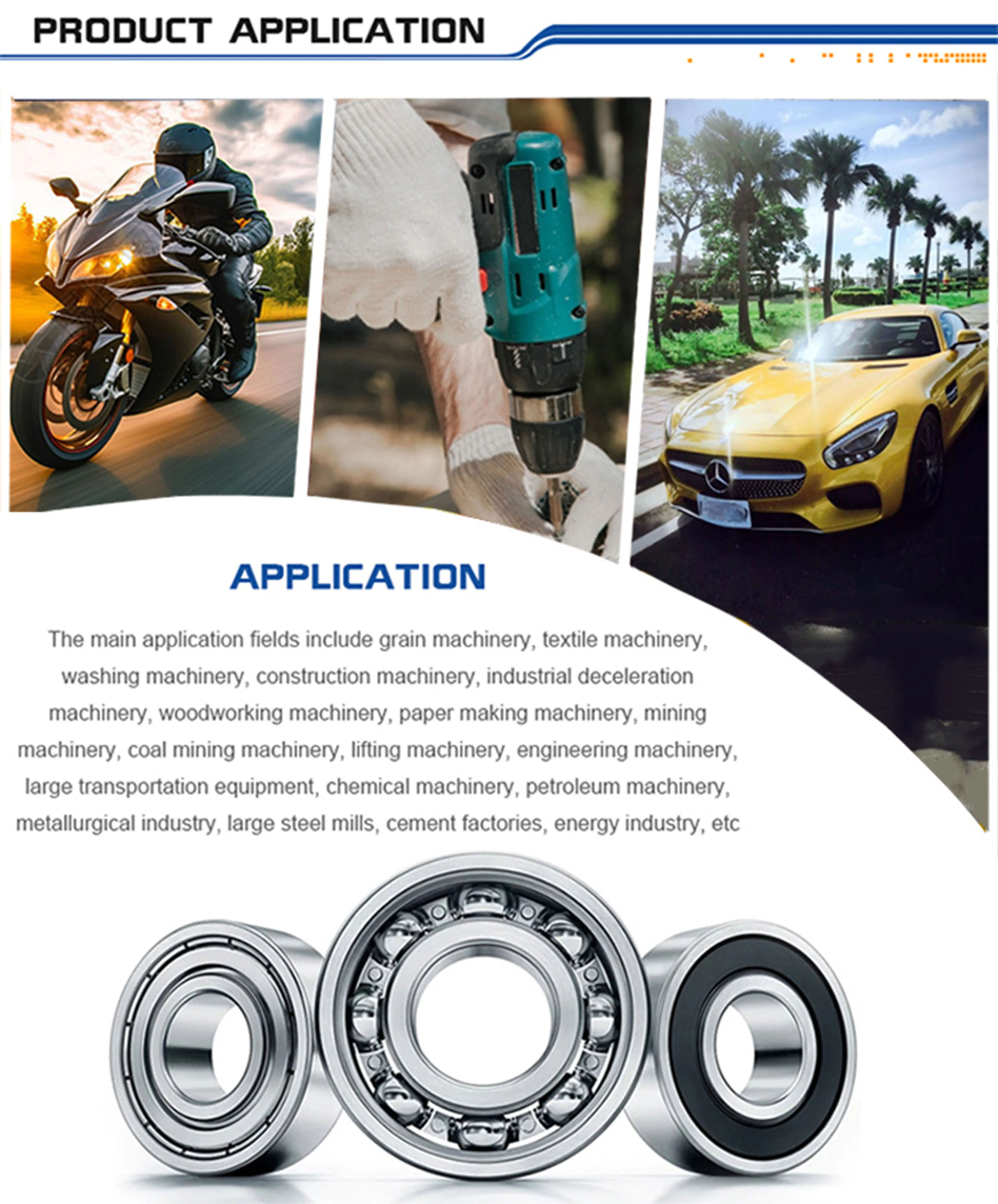 JTS Deep Groove Ball Bearings - High Quality & Low Noise