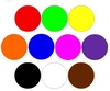 Colores surtidos disponibles