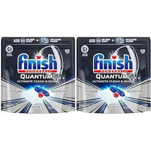 Bulk sale Ultimate Clean & Shine - Dishwashing Tablets-Finish - Quantum - 82 Count