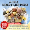 6 in 1 Materiale Filtrante