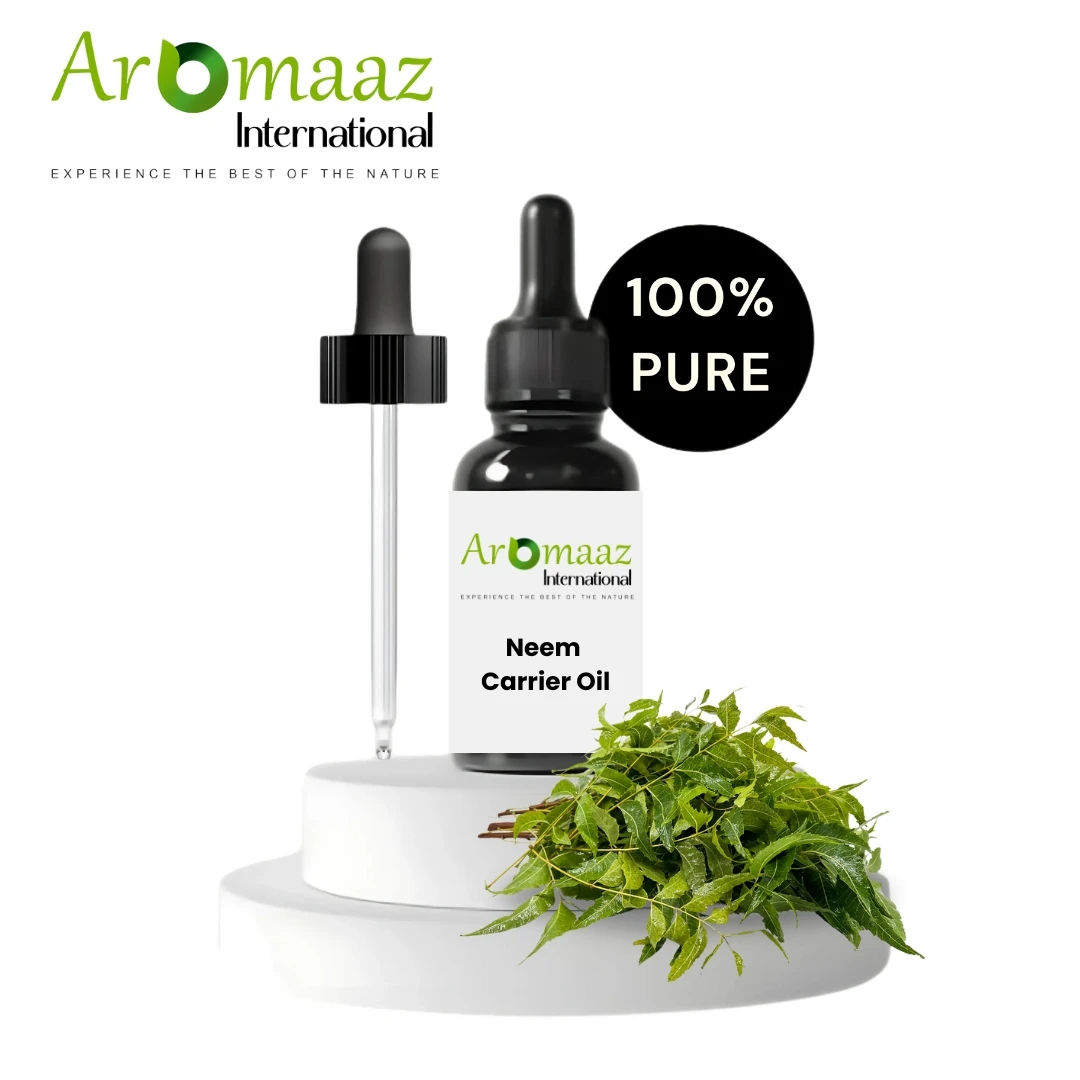 High Quality Indian Originated Neem Essential Oil Cold Pressed Neem Oil From India with Customized Packing for Cosmetic Use