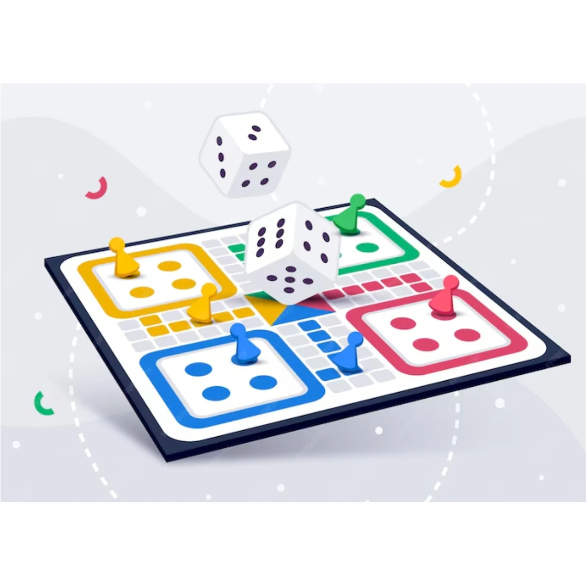 Customizable Large & Small Size Ludo Game High Quality Wooden Lugo Game in Different Colors New Design Wholesale Price