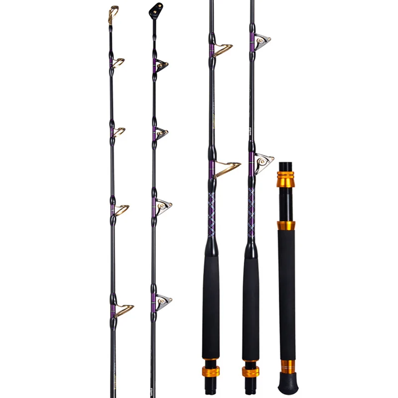 Hot Lurekiller 80150lbs 1.5 Sections High Carbon Deep Sea Saltwater