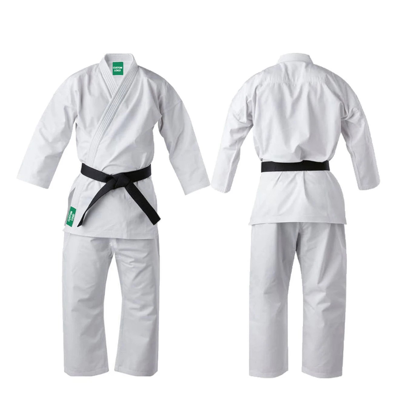 2023 New Design Karate Uniforms For Men / Plain Cotton Made Martial