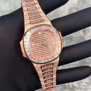 Skeleton Moissanite Watches | VVS Luxury Presidential Style | Iced Out Wholesale Supply