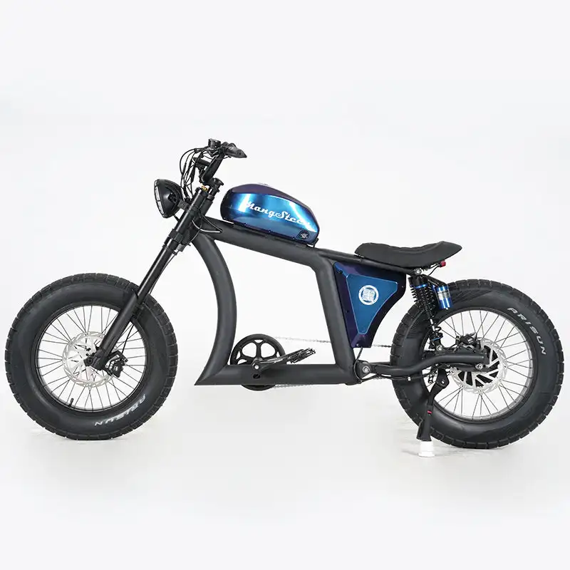 Mangosteen Chopper Electric Bike FT02 MINI 500W Motor 48V22.5AH Speed 25KM/H