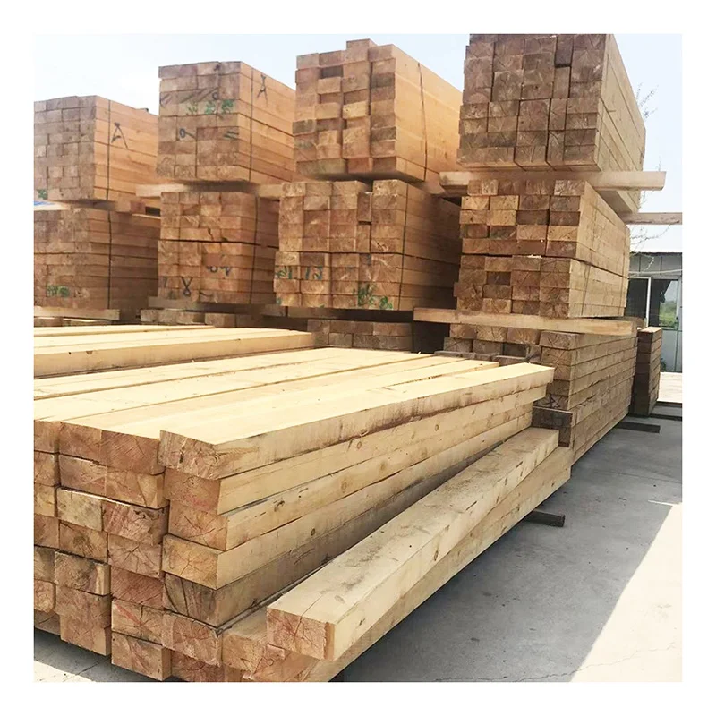 Hot Sell Railway Sleepers Wooden Sleeper Pine Wood Timber With Cheap ...