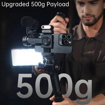 Hohem M7 Cell Phone Gimbal Stabilizer 3-axis Anti-Shake Stands Extendable Selfie Stick for Live Vlog detail image