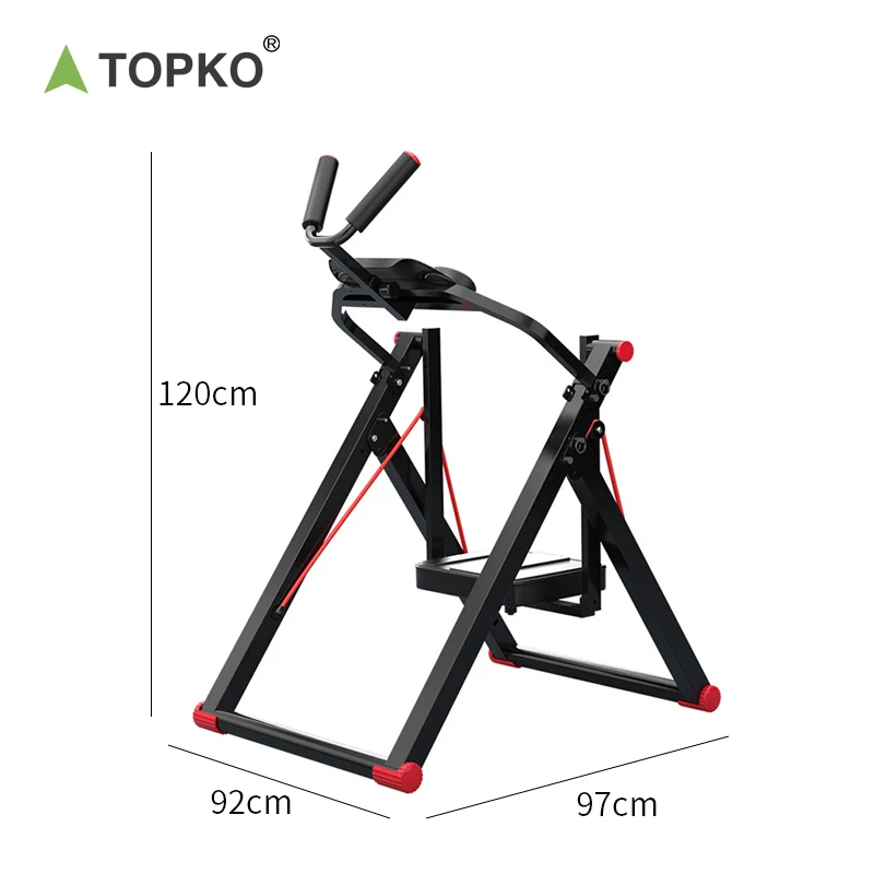 Topko High Quality Swing Chair Exercise Machine Rotatable Fitness Equipment Abdominal Fitness