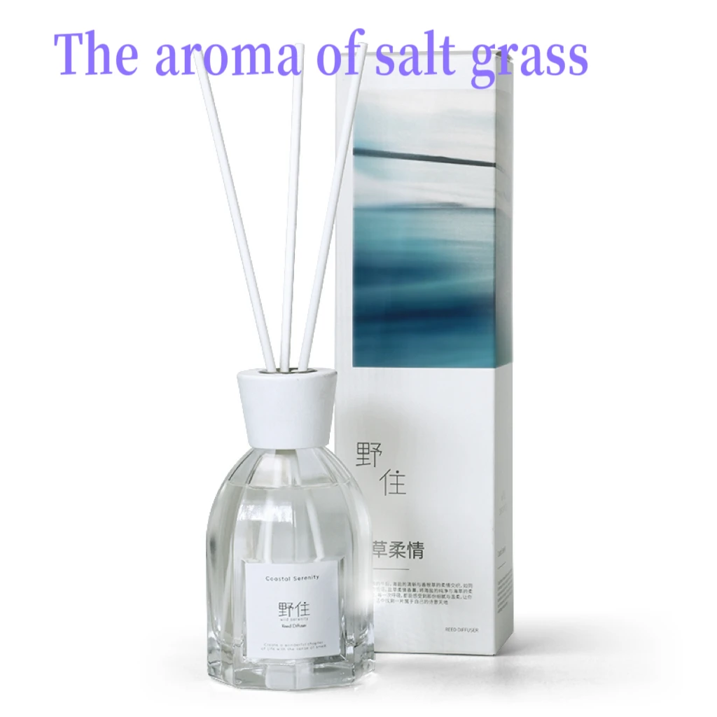 product premium heart shaped crystal flat bottle reed diffuser gift set  natural rattan sticks holiday home  office decor gift-10