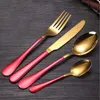 Gold & Red
