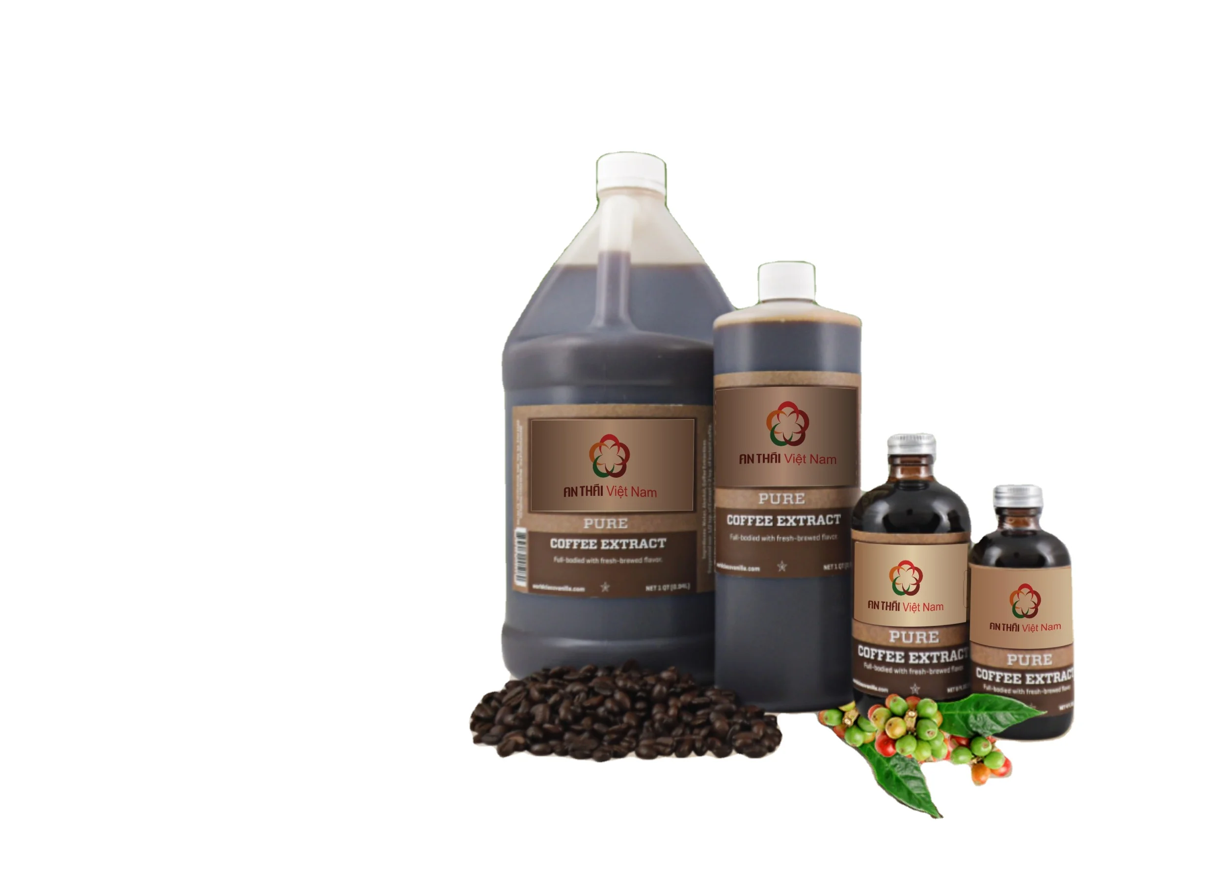 Поставщик экстракт кофейного концентрата ROBUSTA жидкий оригинальный вьетнамский 50 БРИКС для приготовления готовых к употреблению в баллоне с сильным горьким вкусом