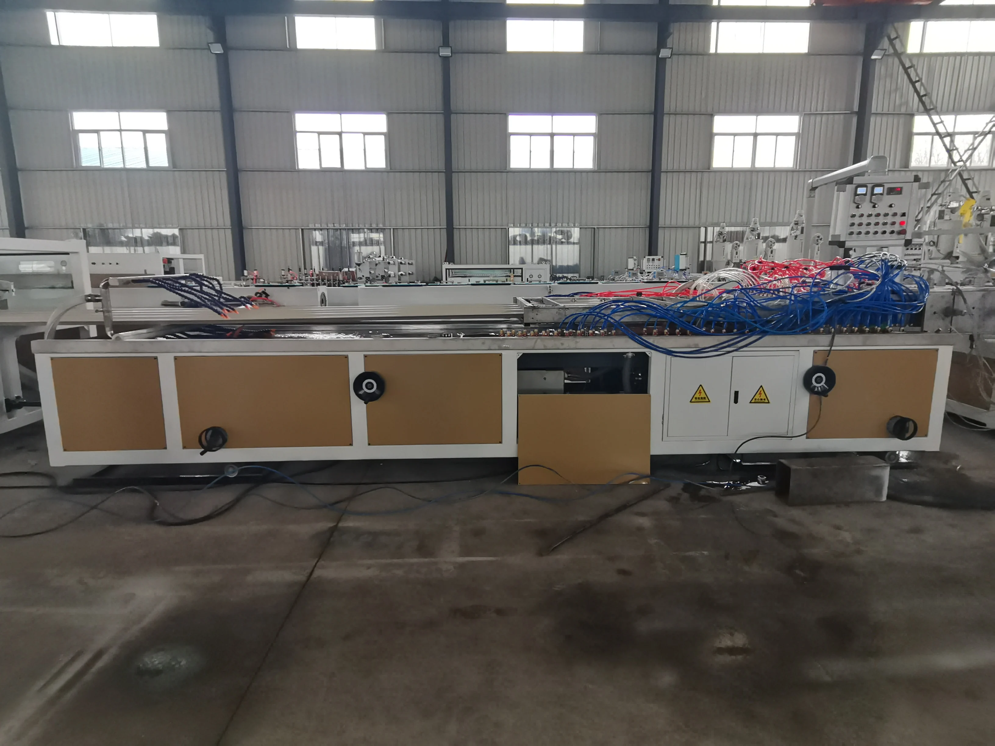 Recycled Glazed Tile Roofing ASA PVC Plastic Trapezoidal Roof Sheet Forming Extruder Manufacturing Making Machine