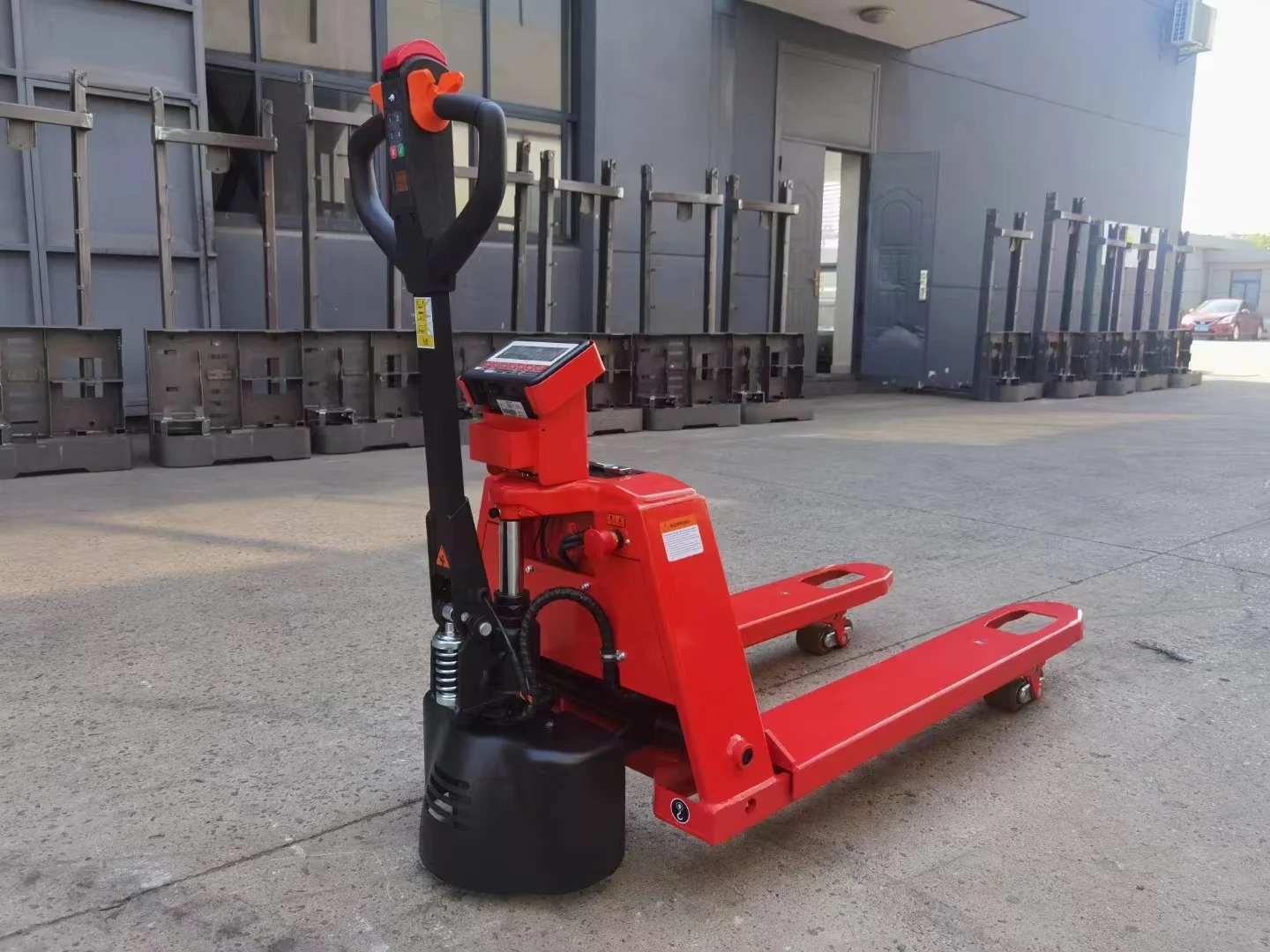 Electric Pallet Forklift Lithium Battery 2000kg Full Electric Pallet