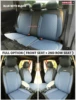 Full Option (Front & Rear) - Blue with Black