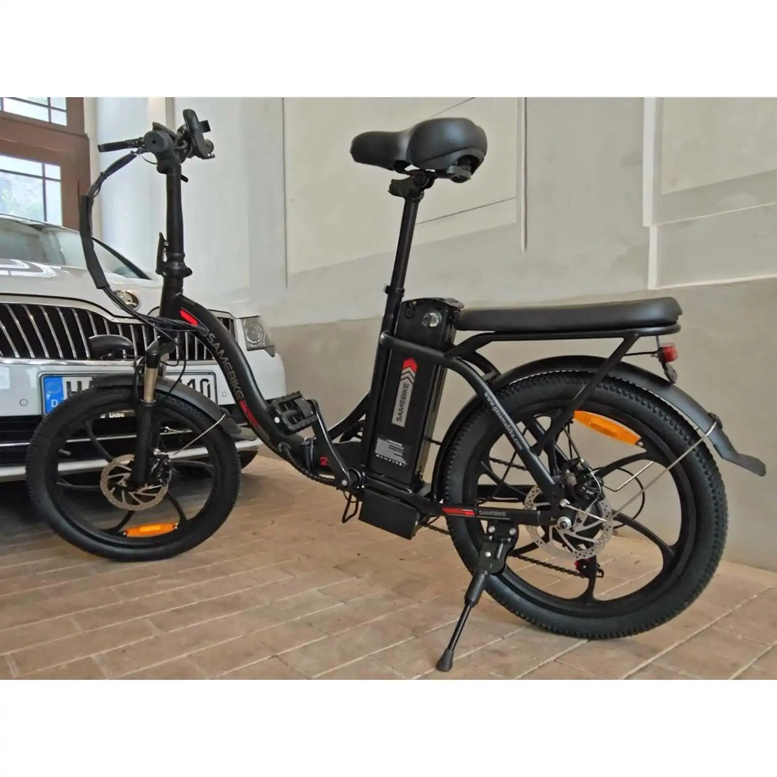 CY20 MJ Portable Electric Bike 20-Inch Folding E-Bike 250W 12Ah Multicolor Lithium Battery Aluminum Alloy Frame Digital 36V