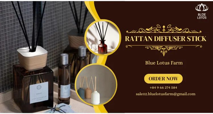 Reed Rattan Stick Diffuser Scented Essential Oil For Home Decoration ...