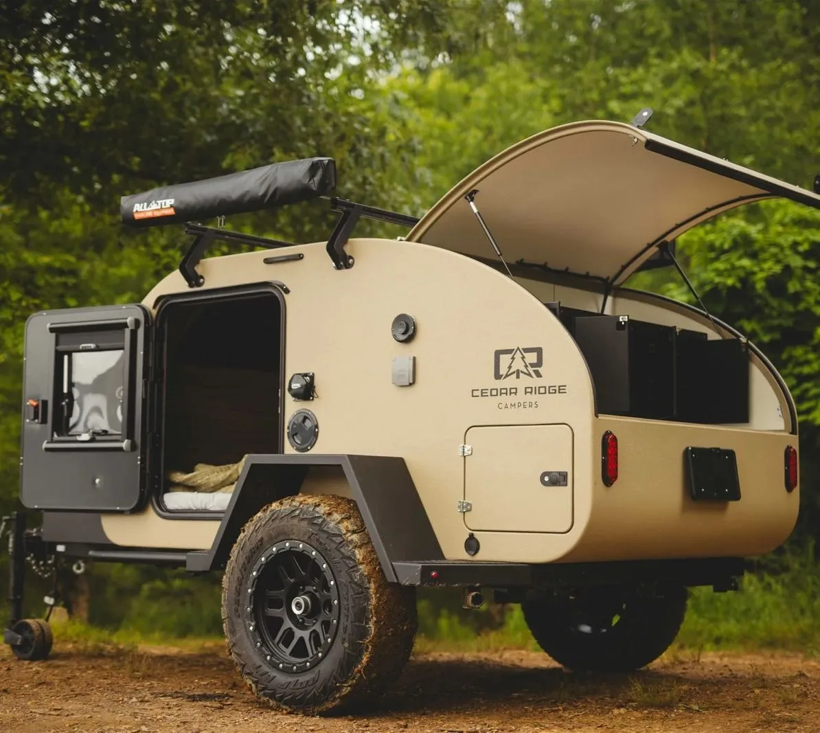 Mini Comfort Teardrop Camper RV - Perfect for Family Vacations