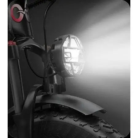 E-Bike Wallke H9 20 Zoll Elektrofahrrad für Erwachsene mit 48V 40Ah 60Ah Akku