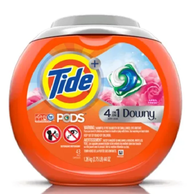 New Tide Pods 43 Capsules Febreze Sport Laundry Detergent 4 In 1 Free ...