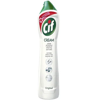 Cif 100% Natural Cleaning Particles Original Cream,2 Pack Of 500ml ...