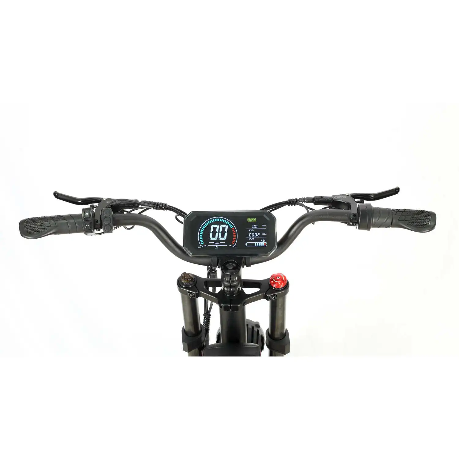 Nexusrider ThunderStrike Dual Motor Super Power Ebike Black Red 2000W 48V 22.4Ah