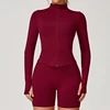 Chaqueta rojo cereza