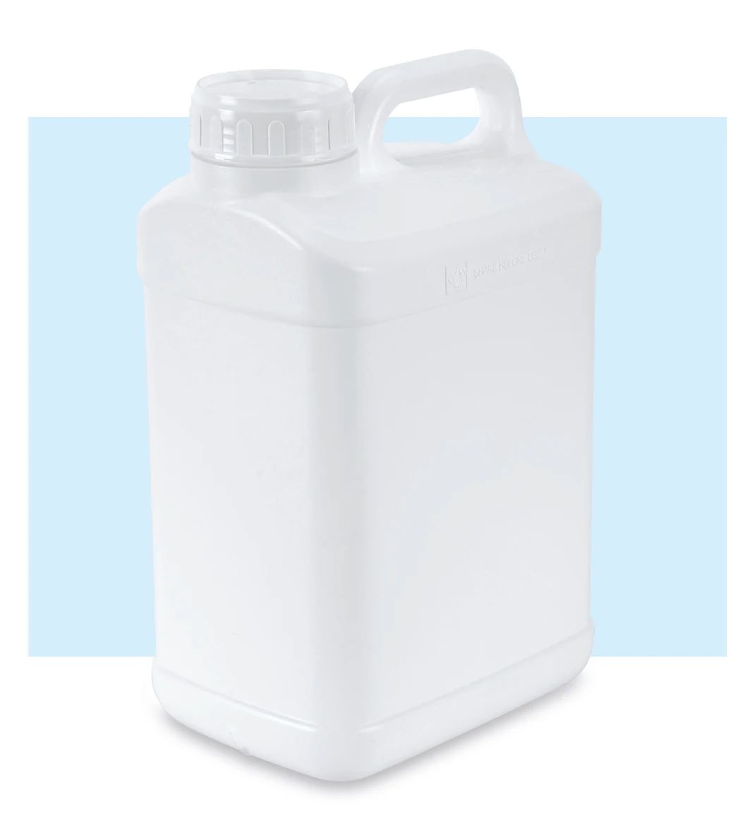 High Quality UN Certified Plastic HDPE 5  Liter Jerry Can Container /Tamper Evident SK 63  5 Liter- 1 Gallon for Chemicals