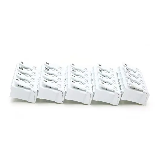 Пружинная Клеммная колодка 4P, электрические разъемы для многопроводного электрического кабеля, зажим, Бесплатный винтовой штекер