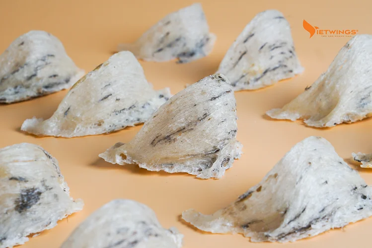 Raw Edible Bird Nest Food Beverage Vietnam Pure Bird Nest Corner