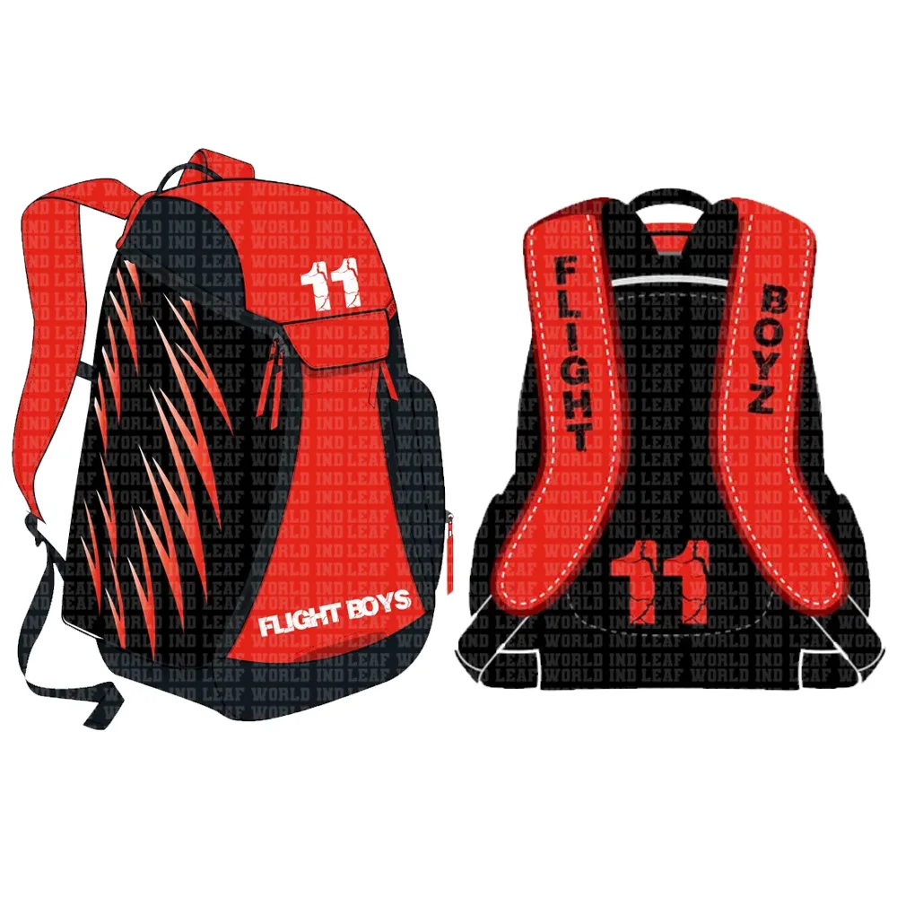 Basketball Bag with Ball and Shoe Compartment Custom Design