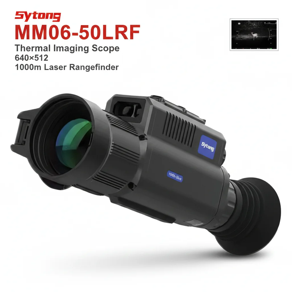 Sytong サーマルスコープ 640×512 50mmレンズ レーザー距離計付き