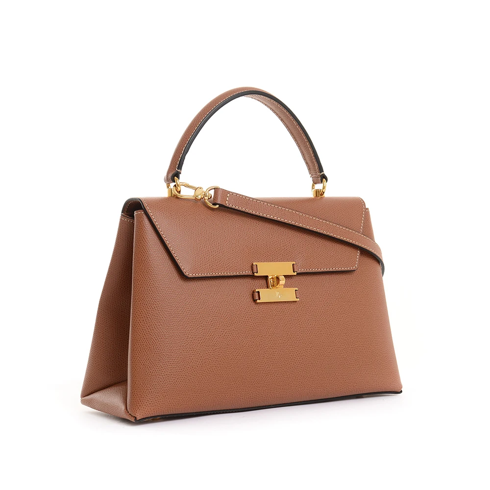 Woman Leather Handbag Made In Italy Lady Tan Buy Woman Leather Handbag 100 Made In Italy With