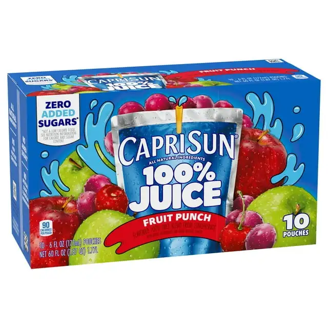 Capri Sun Fruit Punch Flavored Juice Drink,10 Ct Box,6 Fl Oz Pouches Buy Capri Sun . Capri Sun