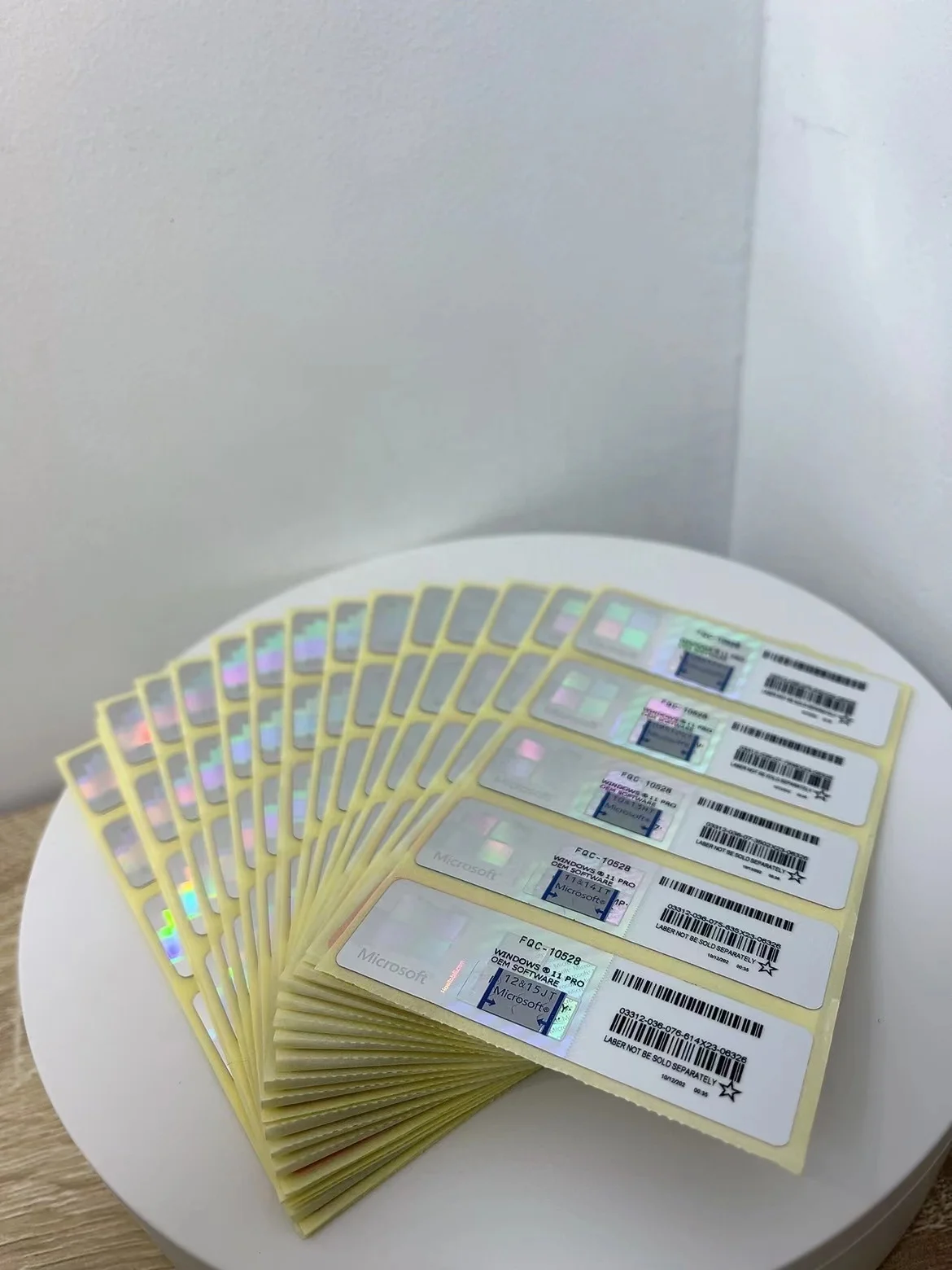 Win 11 Pro Coa Sticker глобальная онлайн Активация (1 упаковка = 10 шт.) Win 11 Pro пожизненная гарантия Win 11 Pro key