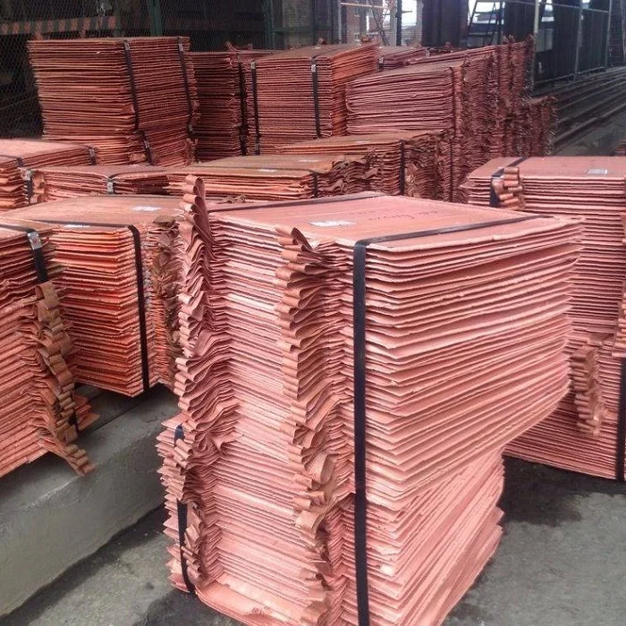 Wholesale Copper Cathode High Purity Copper Cathode For Sale On
